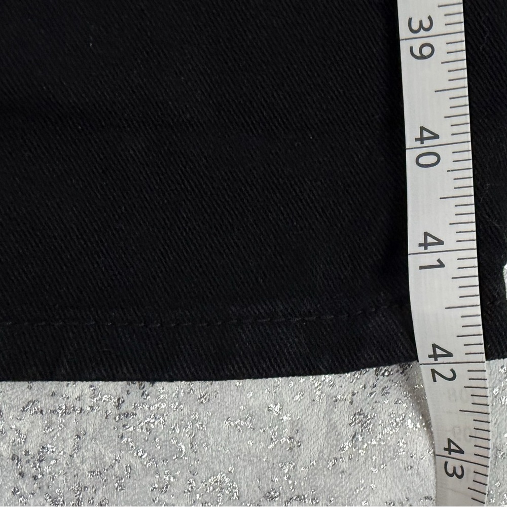 Cider Wide-Leg Black Jeans 1XL | High-Rise Minimalist Denim - Picture 9 of 11